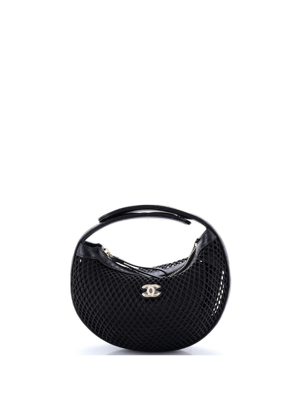 Chanel Cc Hobo Pouch Bag Mesh With #357203C46B